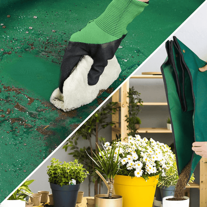 Lisslune | GardenMat 2.0 – Waterproof Foldable Gardening Work Mat for Clean & Organized Planting