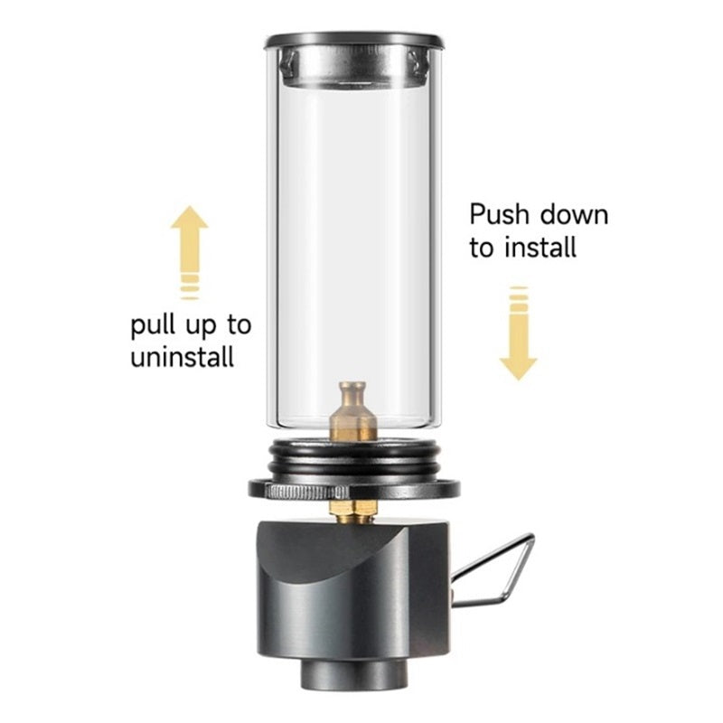Lisslune | Portable Gas Lamp with Adjustable Brightness