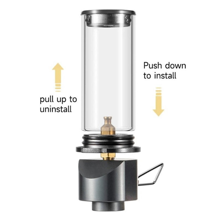 Lisslune | Portable Gas Lamp with Adjustable Brightness