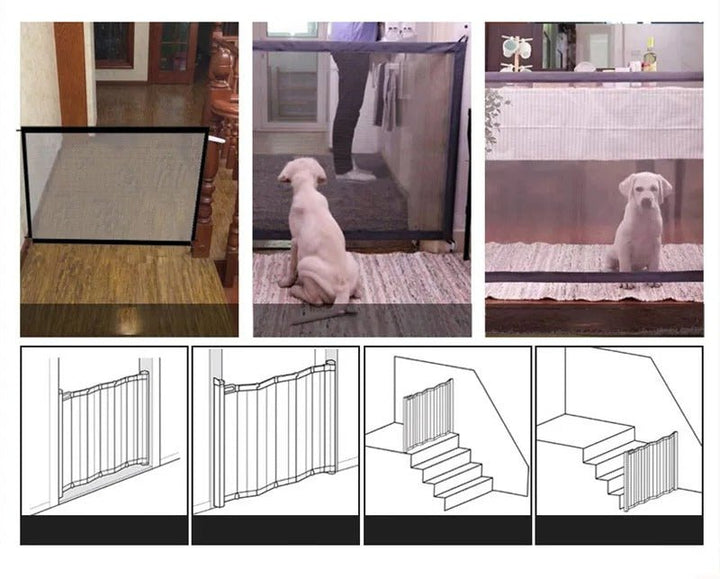 Lisslune | SECUREVIEW Mesh – Smart Protective Barrier for Pets and Children