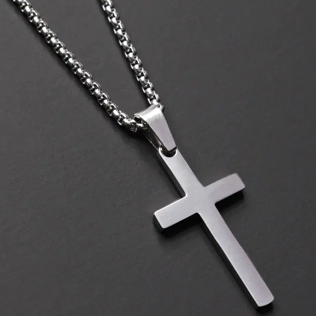 Lisslune | Classic Cross Men's Necklace