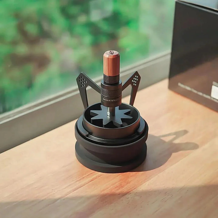 Lisslune | Geared Spinning WDT Tool – Espresso Coffee Needle Distributor