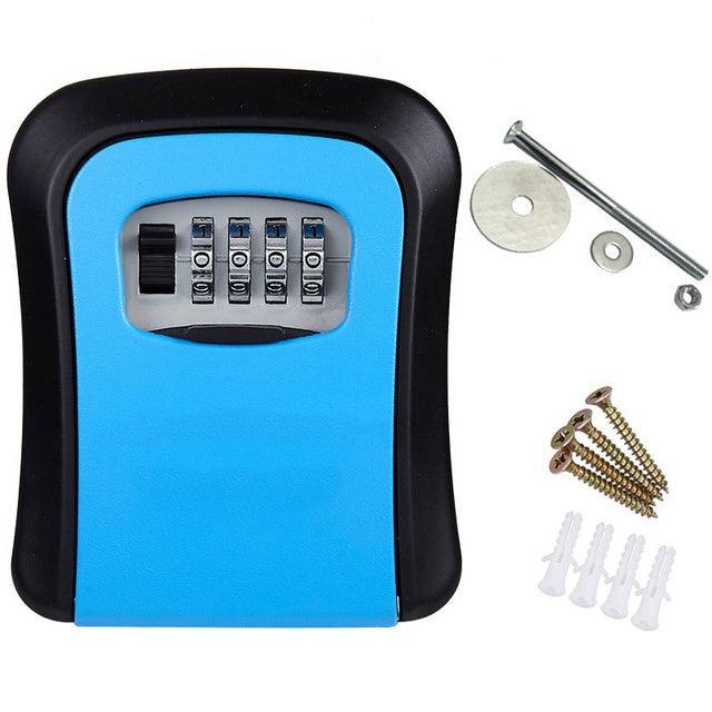 Lisslune | Secure Central Key Box – Weatherproof Key Safe with Code