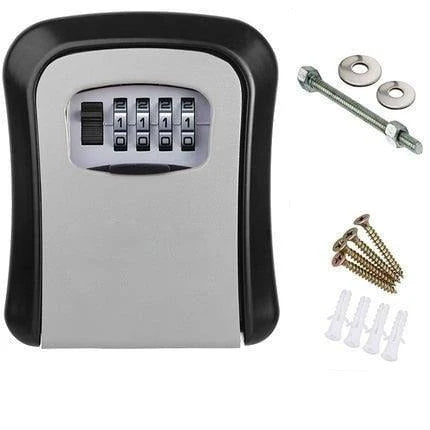 Lisslune | Secure Central Key Box – Weatherproof Key Safe with Code