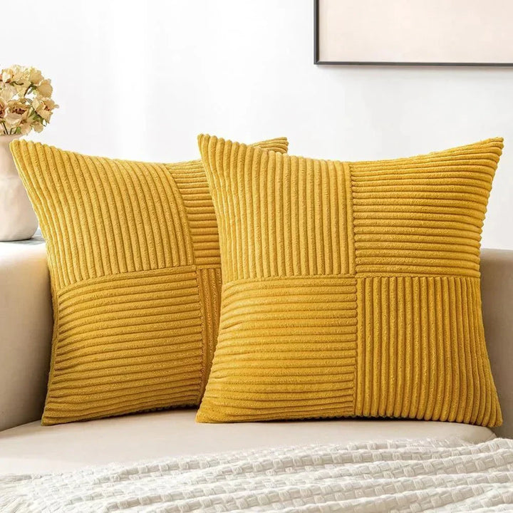 Lisslune | VelvetEase – Soft Corduroy Cushion Covers