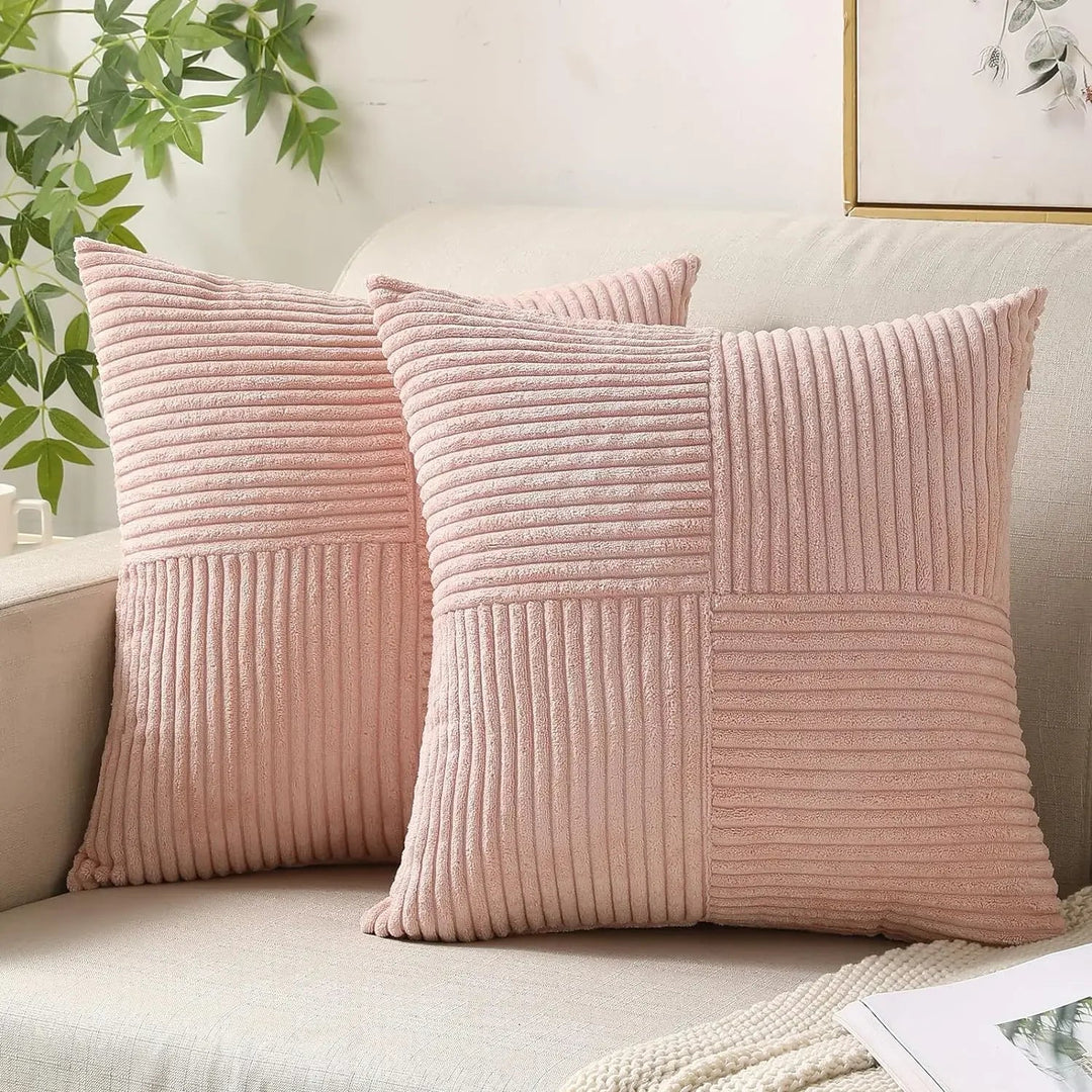 Lisslune | VelvetEase – Soft Corduroy Cushion Covers