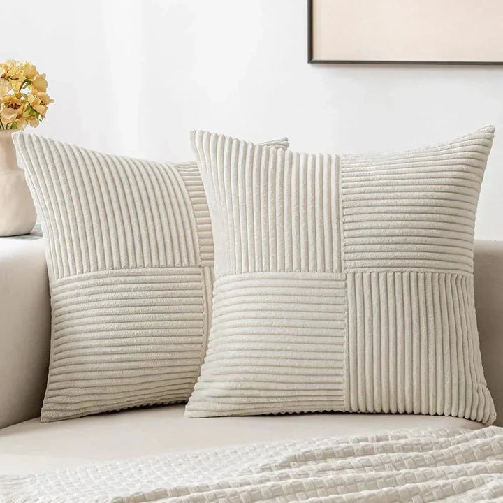 Lisslune | VelvetEase – Soft Corduroy Cushion Covers