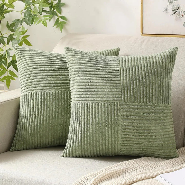 Lisslune | VelvetEase – Soft Corduroy Cushion Covers