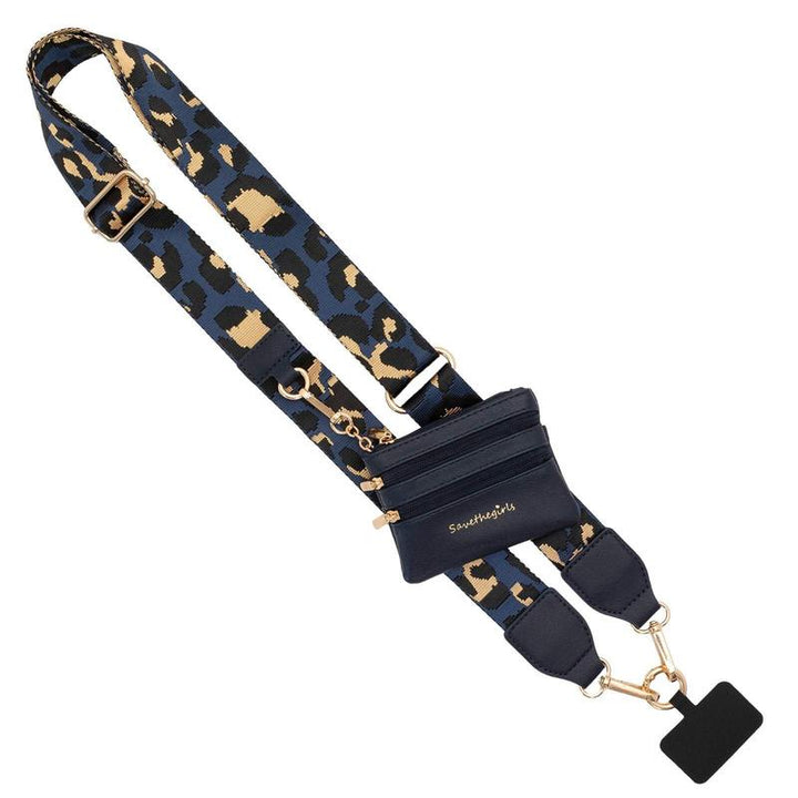 Lisslune | Phone strap with zipper pocket