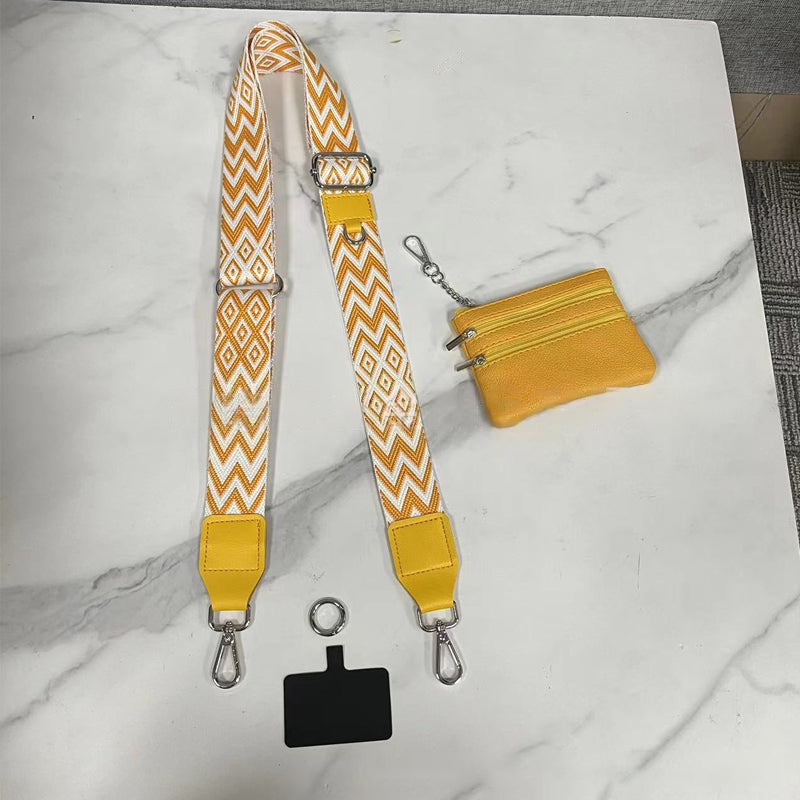 Lisslune | Phone strap with zipper pocket
