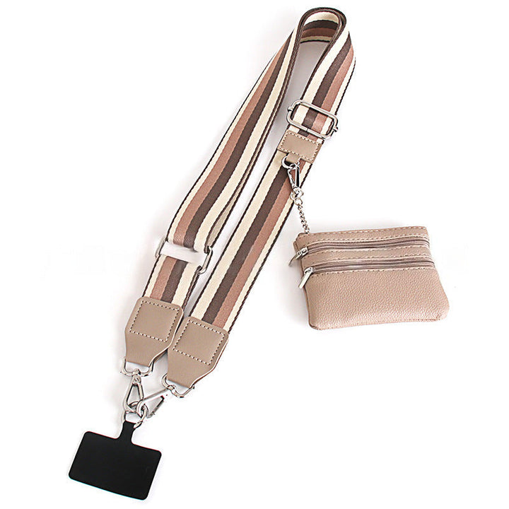 Lisslune | Phone strap with zipper pocket