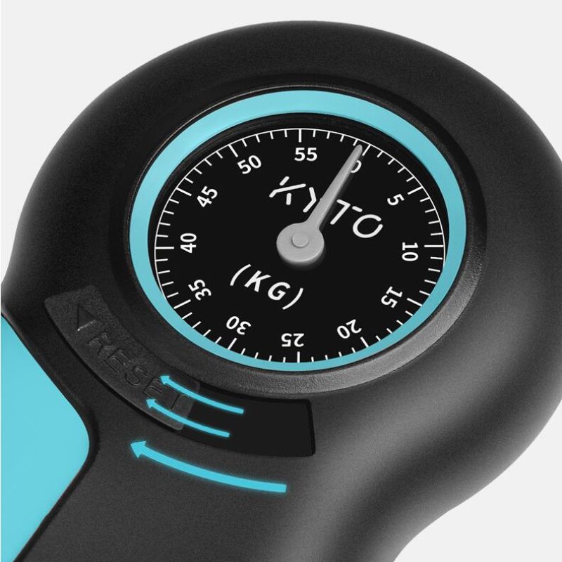 Lisslune | GripStrength ProMeter – Hand trainer with Digital Force Meter for Grip and Forearm Training