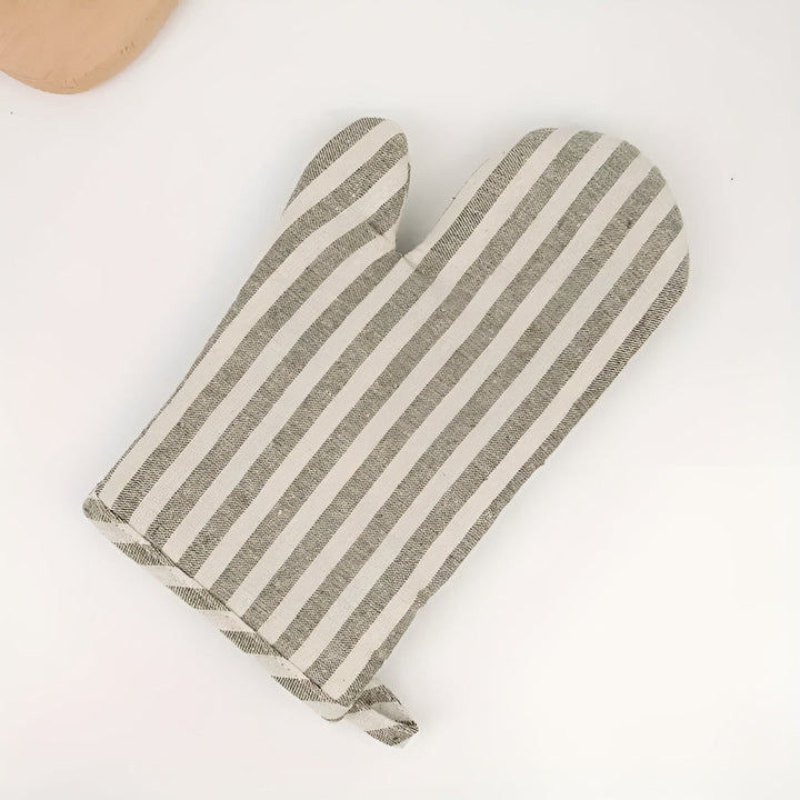 Lisslune | Premium Striped Heat-Resistant Oven Mitt