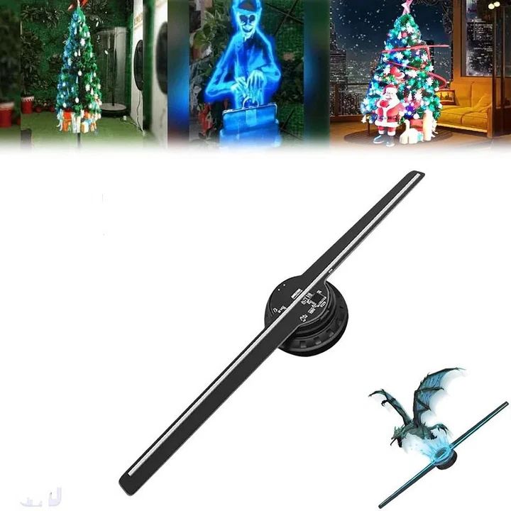 Lisslune | 3D Hologram LED Fan Projector – High-Resolution Visual Display for Home, Business & Events