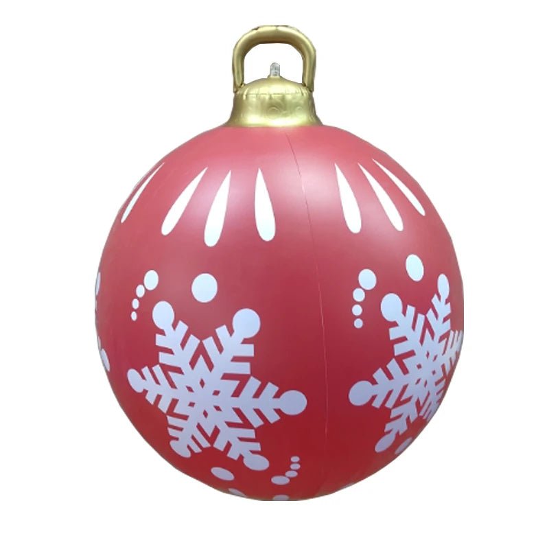 Lisslune | Giant Inflatable Christmas Ornament - Christmas Decoration Outdoor Inflatable Ball
