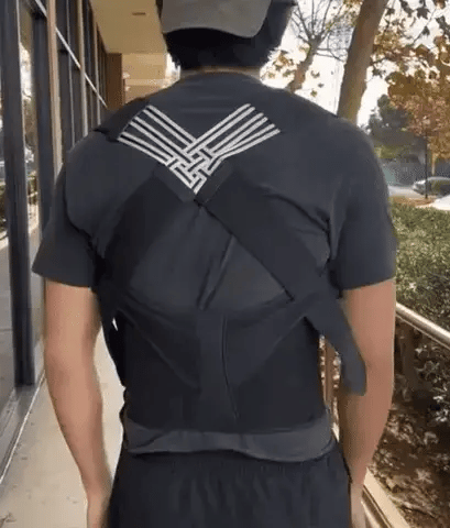 Lisslune | Back Posture Corrector | Adjustable, Breathable Design for Men & Women to Improve Posture and Reduce Back Pain