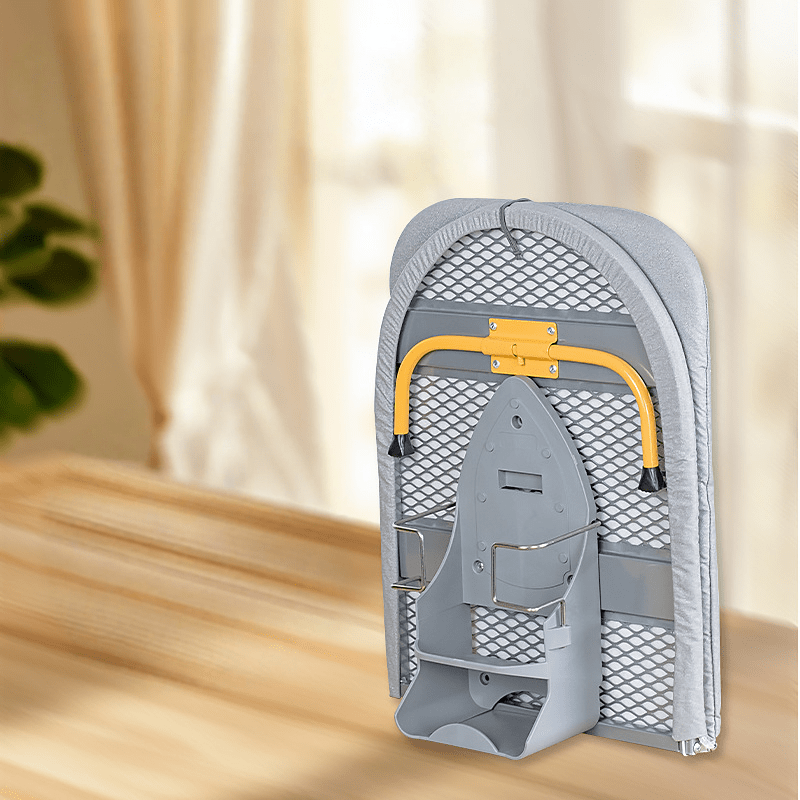 Lisslune | Givera Foldable Ironing Board – Compact Space-Saving Design with Non-Slip Legs and Steam-Absorbent Cover