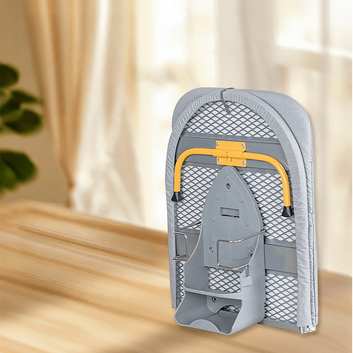 Lisslune | Givera Foldable Ironing Board – Compact Space-Saving Design with Non-Slip Legs and Steam-Absorbent Cover