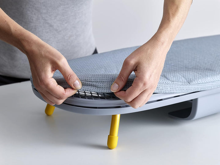 Lisslune | Givera Foldable Ironing Board – Compact Space-Saving Design with Non-Slip Legs and Steam-Absorbent Cover
