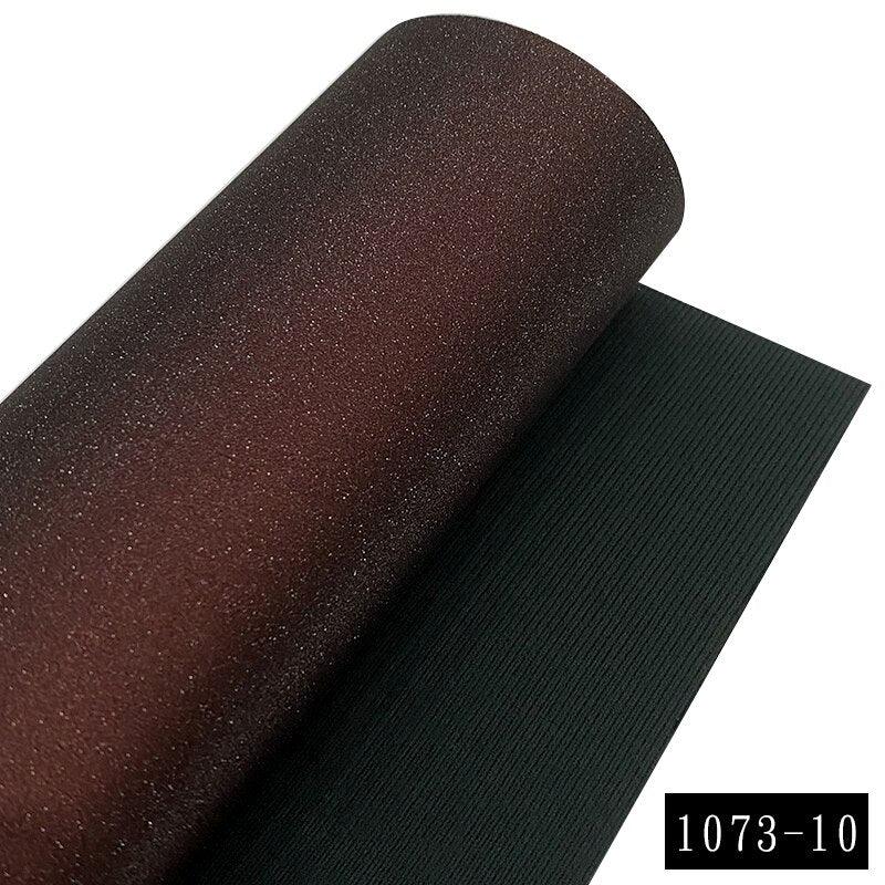 Lisslune | Sparkling Glitter Synthetic Leather Craft Sheets for Creative Creations