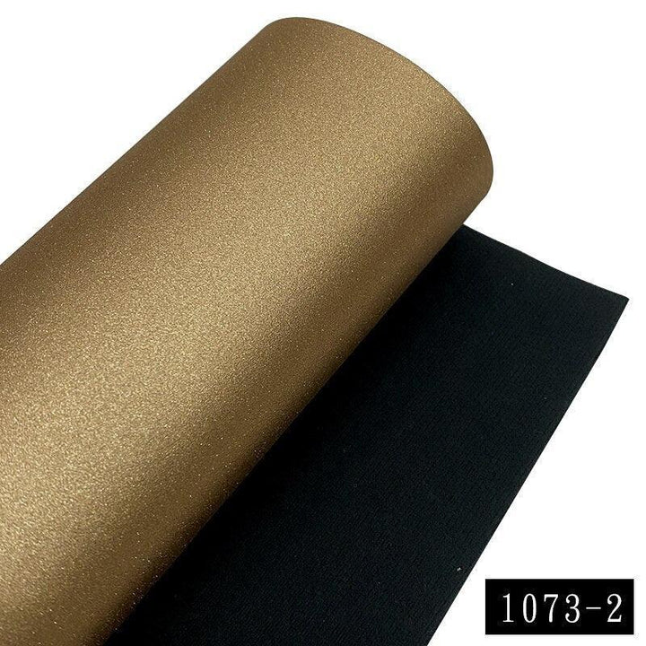 Lisslune | Sparkling Glitter Synthetic Leather Craft Sheets for Creative Creations