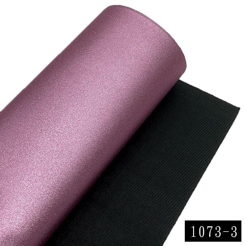 Lisslune | Sparkling Glitter Synthetic Leather Craft Sheets for Creative Creations