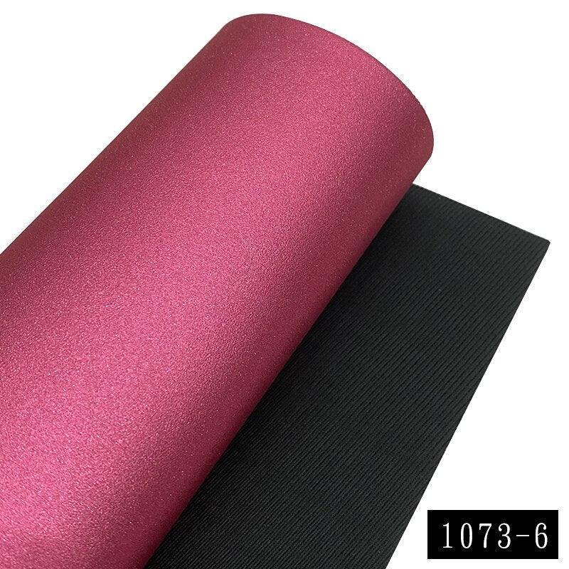 Lisslune | Sparkling Glitter Synthetic Leather Craft Sheets for Creative Creations