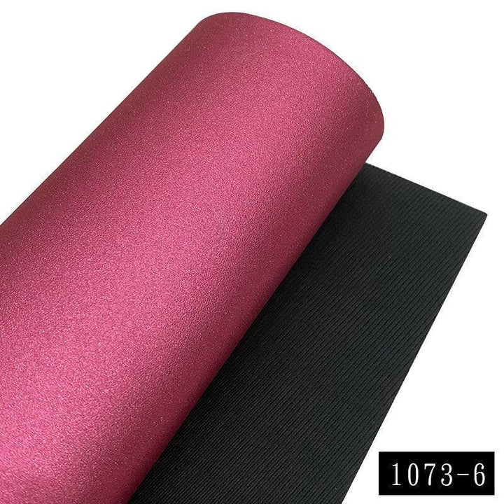 Lisslune | Sparkling Glitter Synthetic Leather Craft Sheets for Creative Creations