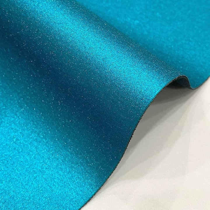 Lisslune | Sparkling Glitter Synthetic Leather Craft Sheets for Creative Creations