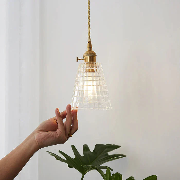 Lisslune | Glass Pendant Lamp - OpulentGlow