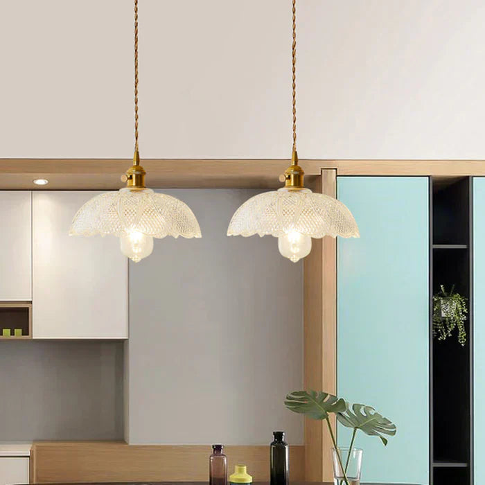 Lisslune | Glass Pendant Lamp - OpulentGlow
