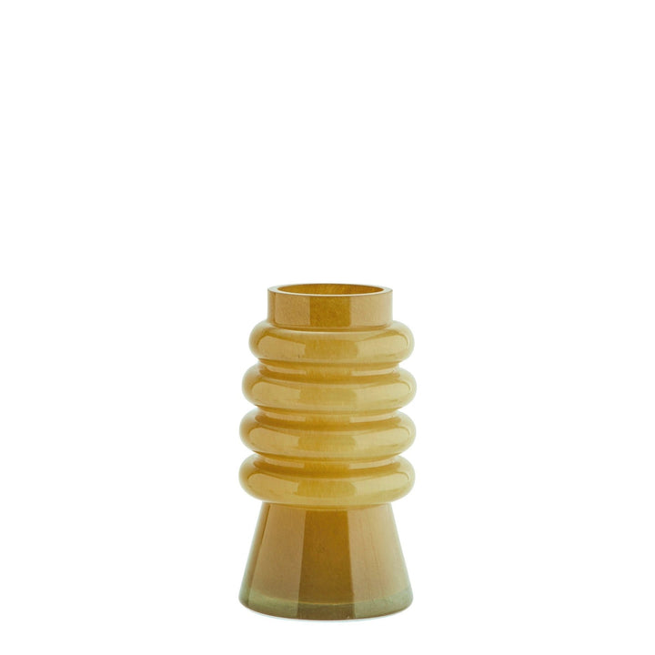 Lisslune | BloomStack – Elegant ribbed flower vase with extended base