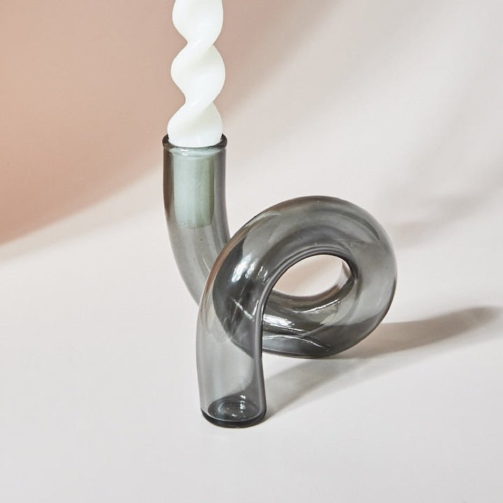 Lisslune | Glass vase candle holder