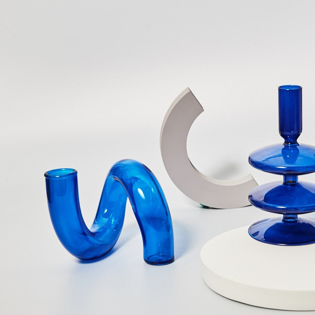 Lisslune | Glass vase candle holder