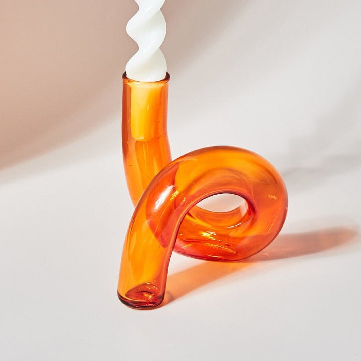 Lisslune | Glass vase candle holder