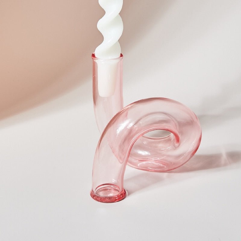 Lisslune | Glass vase candle holder