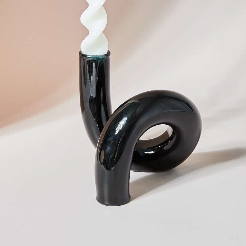 Lisslune | Glass vase candle holder