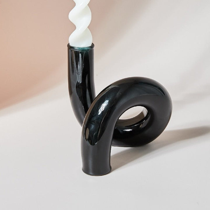Lisslune | Glass vase candle holder
