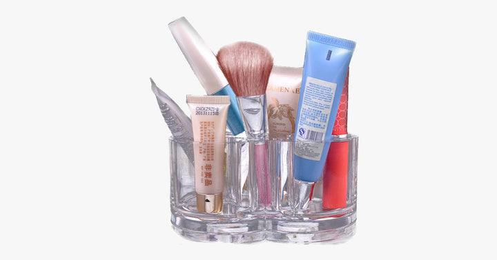 Lisslune | Acrylic Make Up Brush Holder