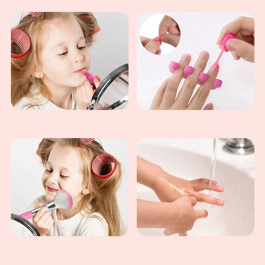 Lisslune | Glimmerjoy Make-Up Kit – Safe and Colorful Makeup Set for Creative Kids