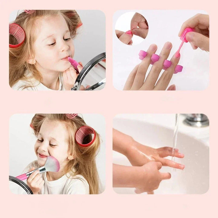 Lisslune | Glimmerjoy Make-Up Kit – Safe and Colorful Makeup Set for Creative Kids
