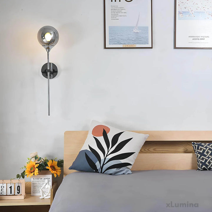 Lisslune | – Scandinavian modern glass wall lamp
