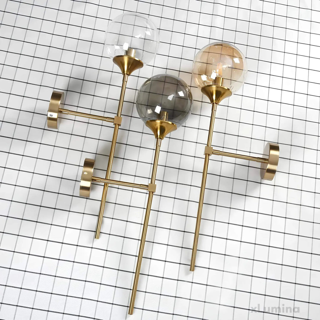 Lisslune | – Scandinavian modern glass wall lamp