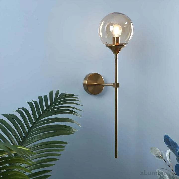 Lisslune | – Scandinavian modern glass wall lamp