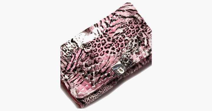 Lisslune | 24-piece Pink Leopard Brush Set