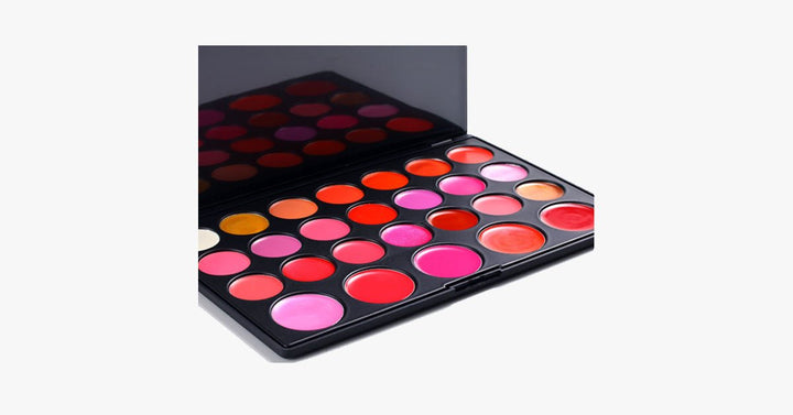 Lisslune | Lip color palette with 26 versatile lipstick colors - Perfect for any occasion