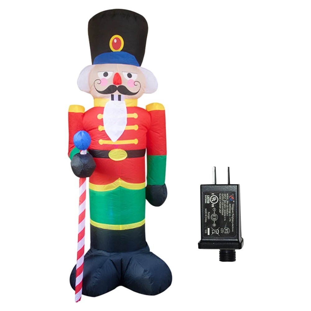Lisslune | Glowing LED Inflatable Christmas Tree & Elf – Festive Outdoor Ornament for Magical Parties & New Year Cheer