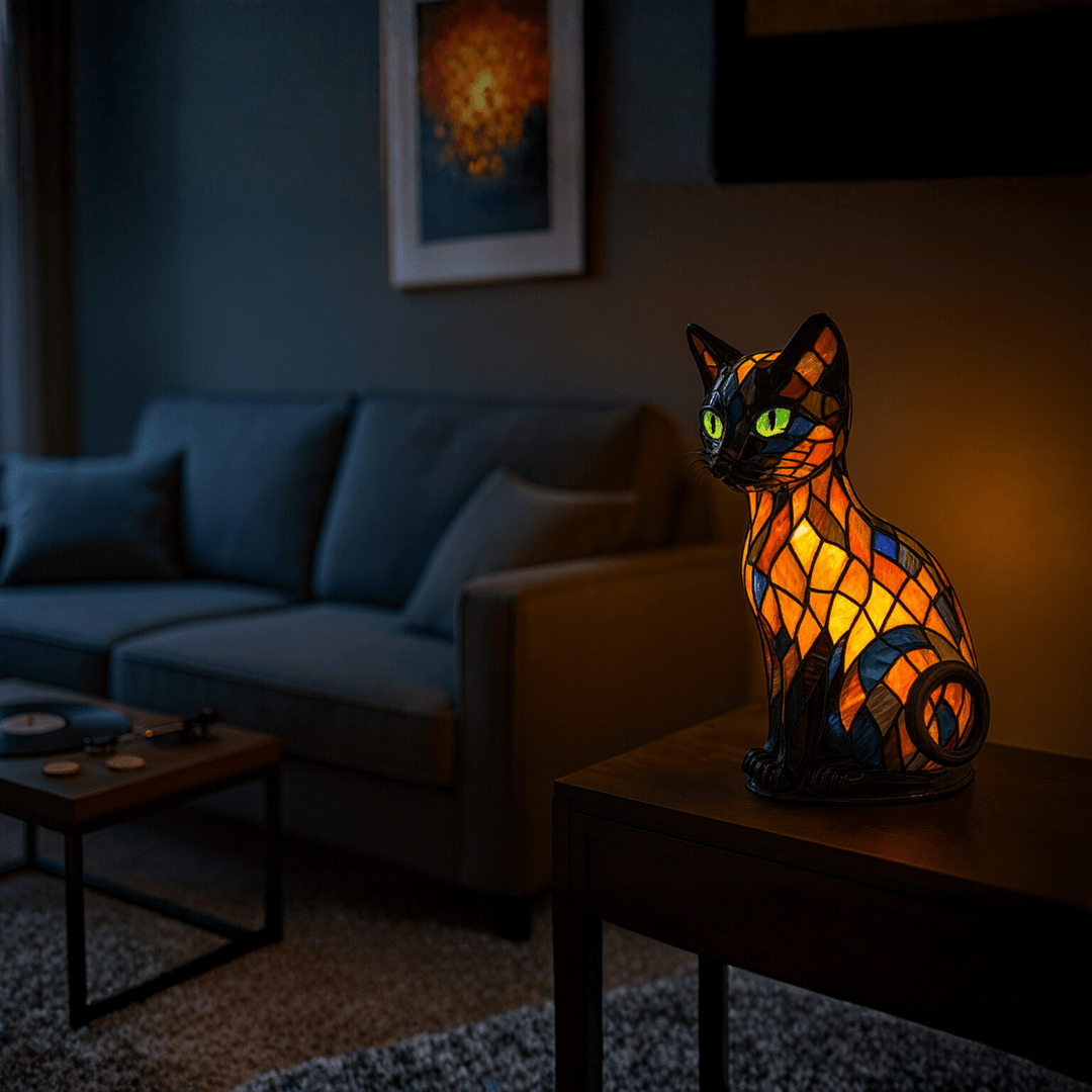 Lisslune | GLOWKITTY – Soft LED Cat Night Lamp for Soothing Ambiance