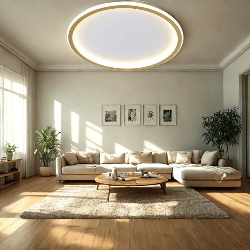 Lisslune | GLOWLITH – Scandinavian LED Ceiling Lamp for Modern, Glare-Free Lighting