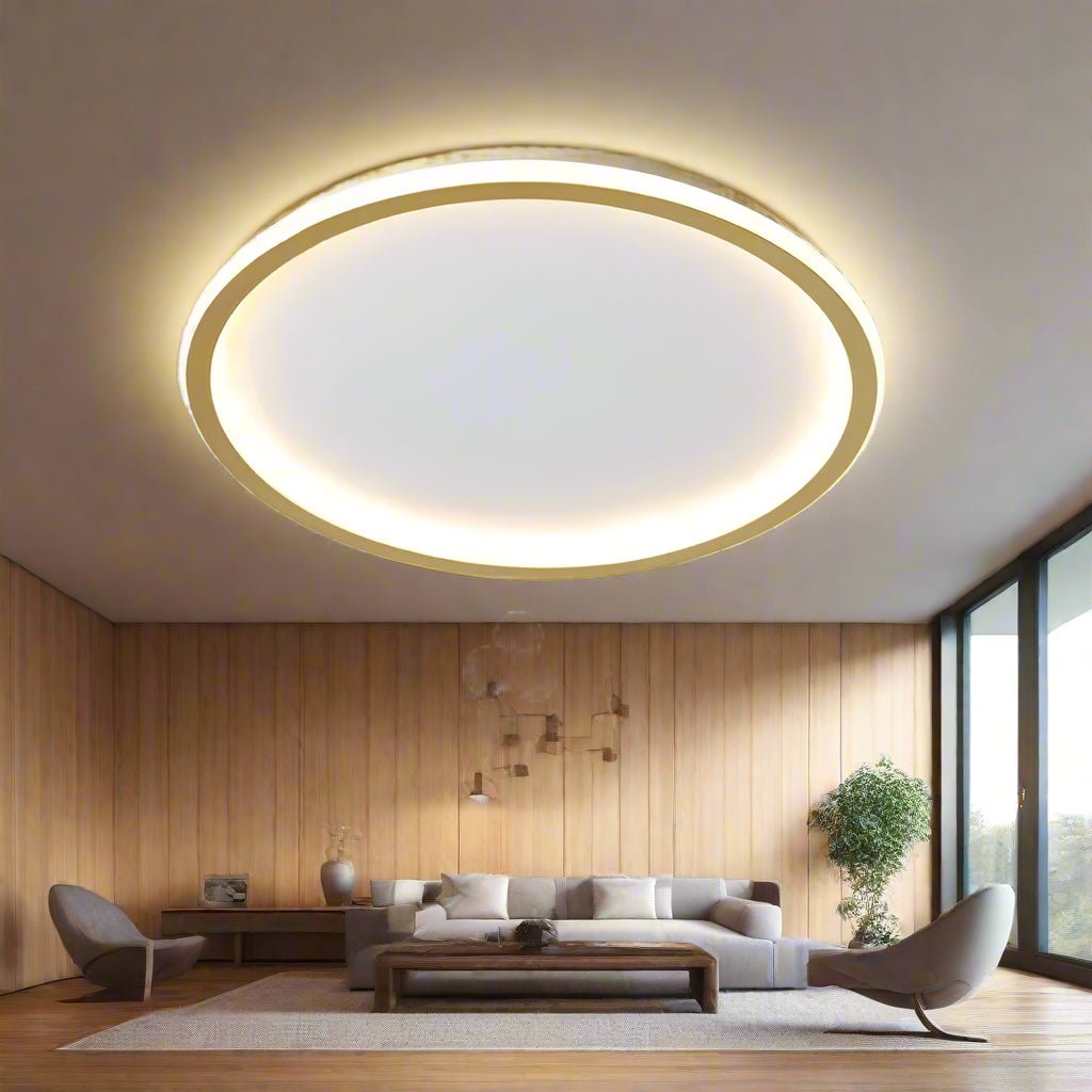 Lisslune | GLOWLITH – Scandinavian LED Ceiling Lamp for Modern, Glare-Free Lighting